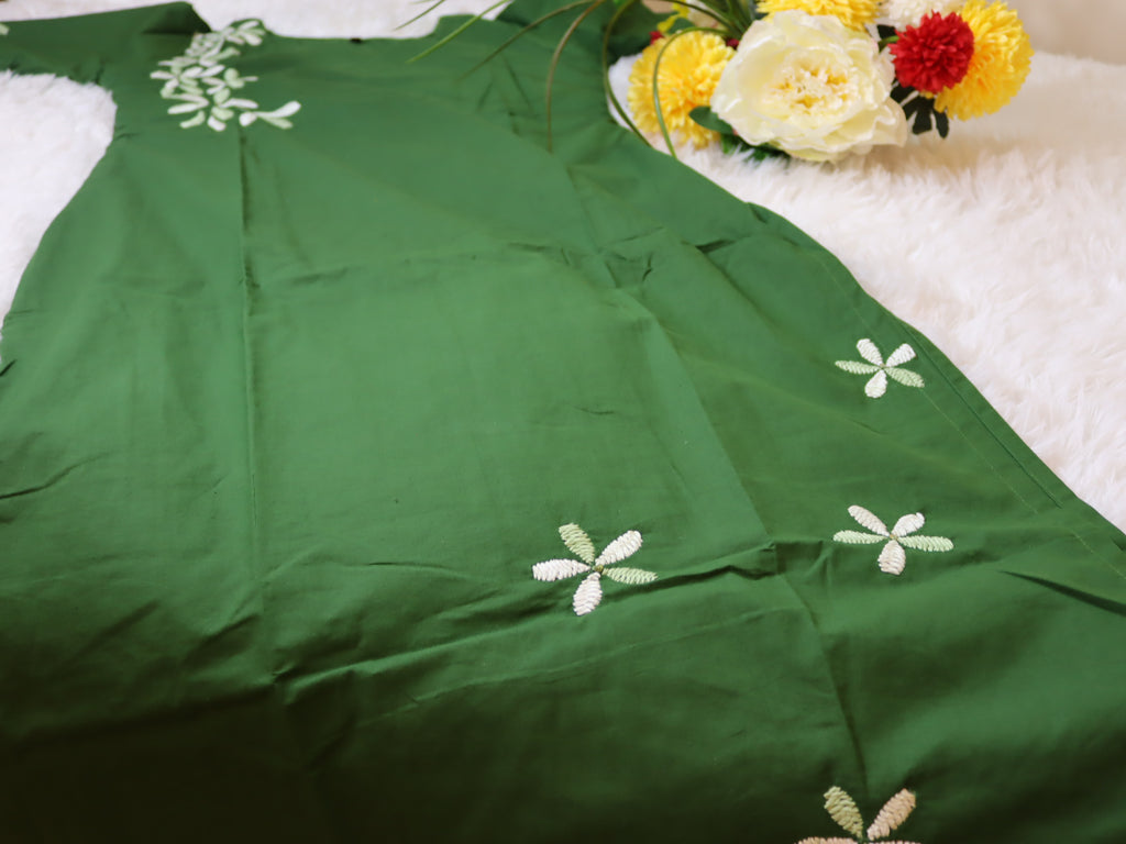 Forest Green Cotton Co-ord set